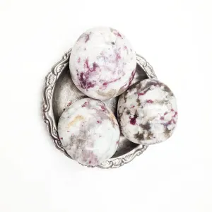 Pink Tourmaline Palm Stone Gallet